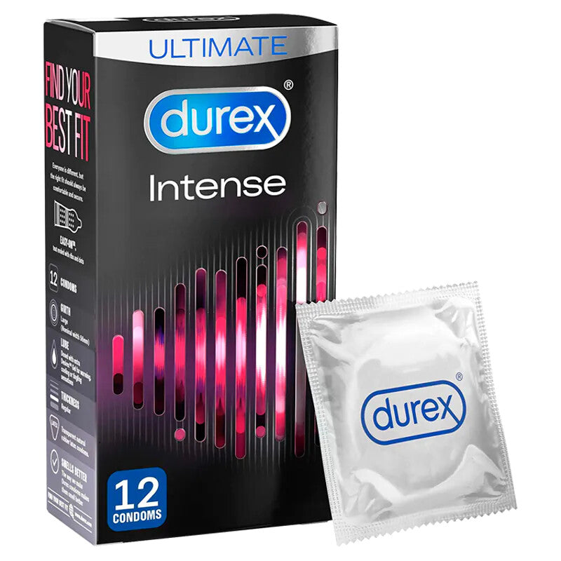 Durex Intense Ribbed And Dotted Condoms