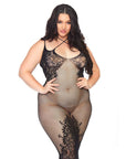 Leg Avenue Dual Strap Halter Dress Plus Size UK 18 to 22