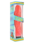 Jelly Vibrator Glitter Pink