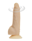 Naked Addiction 7 Inch Rotating and Vibrating Dong