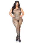 Leg Avenue Crystalized Bodystocking Plus Size UK 18 to 22