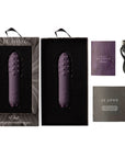 Je Joue Duet Multi Surfaced Bullet Vibrator Purple