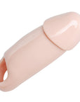 Really Ample Wide Penis Enhancer Sheath Flesh