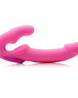 Strap U Urge Rechargeable Vibrating Strapless Strap On With Remo