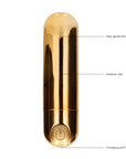 10 speed Rechargeable Bullet Gold