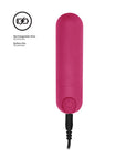 10 speed Rechargeable Bullet Pink