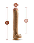 Dr. Skin Dr. Michael 14 Inch Dildo with Balls