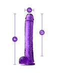 B Yours Plus Hefty N Hung 14 Inch Dildo