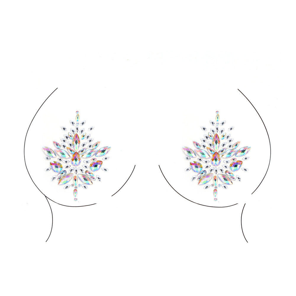 Dazzling Nipple Bling Sticker