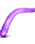 B Yours 16 Inch Purple Double Dildo