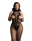 Le Desir Fishnet And Lace Bodystocking UK 