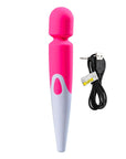 iWand 10 Speed Waterproof Rechargeable Wand Pink