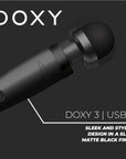 Doxy Wand 3 Black USB Powered