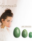 La Gemmes Yoni Egg Set Jade