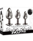 Evolved Black Gem Anal Plug Set