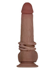 Evolved Real Flex Skin Poseable  Inch Dildo Flesh Brown