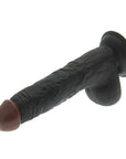 Hoodlum 8.5 Inch Realistic Black Dildo