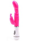 Slim GSpot Twelve Speed Rabbit Vibrator Neon Pink