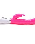 Slim GSpot Twelve Speed Rabbit Vibrator Neon Pink