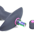 Silicone Butt Plug With Vibrating Bullet