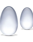 Glass Yoni Eggs 2 Piece Set