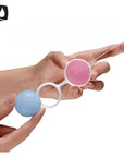 Lelo Luna Beads Pink And Blue