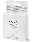 Lelo Hex Original Condoms 3 Pack