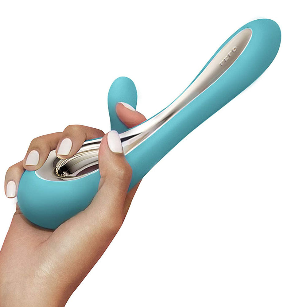 Dual Rabbit Vibrator Aqua