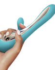 Dual Rabbit Vibrator Aqua