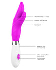 Luminous Athos Ultra Soft Clit Stim Vibe Fuchsia