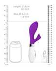 Achelois Rechargeable Vibrator Purple