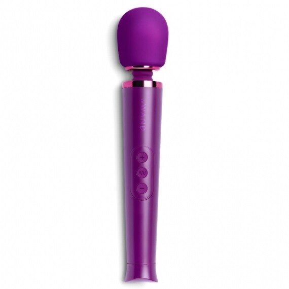 Rechargeable Vibrating Massager Dark Cherry