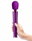 Rechargeable Vibrating Massager Dark Cherry