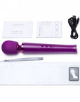 Rechargeable Vibrating Massager Dark Cherry