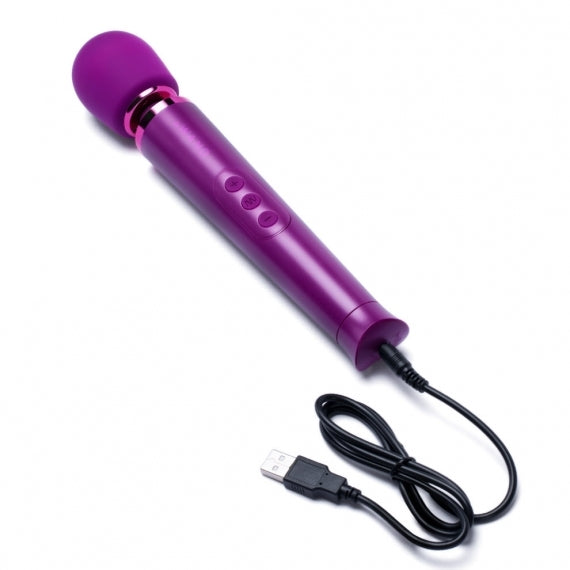 Rechargeable Vibrating Massager Dark Cherry