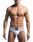  Classic Wide Jock Strap White