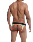 Male Basics Aero Jock Orange