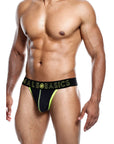 Male Basics Neon Thong Yellow