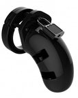 Man Cage 01 Male 3.5 Inch Black Chastity Cage