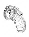 Man Cage 02 Male 3.5 Inch Clear Chastity Cage