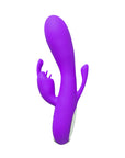 Double Bunny 12 speed Silicone Vibe Purple