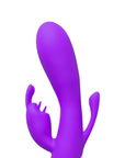 Double Bunny 12 speed Silicone Vibe Purple