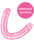 Me You Us Ultra Double Dildo 12 Inches Pink