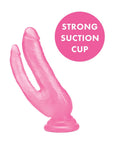 Me You Us Ultra Cock Double Dildo 8 Inch Pink