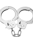 Me You Us Premium Heavy Duty Metal Bondage Handcuffs