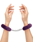 Me You Us Furry Handcuffs Purple