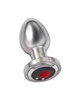 Ass Sation Remote Vibrating Butt Plug Silver