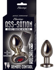 Ass Sation Remote Vibrating Butt Plug Black