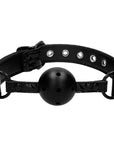 Ouch Breathable Luxury Black Ball Gag