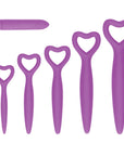 Ouch Silicone Vaginal Dilator Set Purple